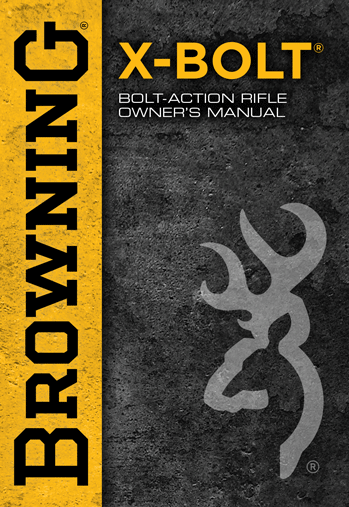Browning X-Bolt Owner's Manual